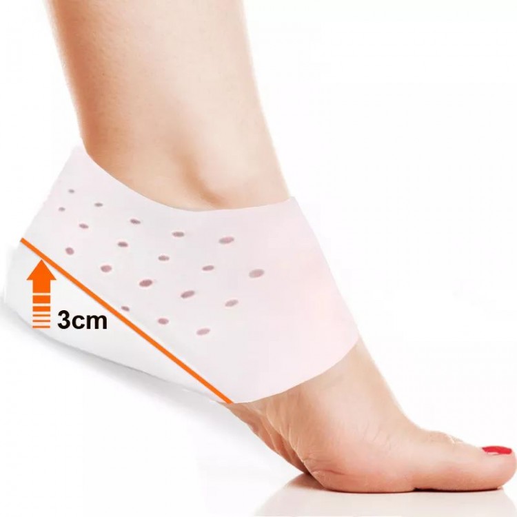 Silicone Height Increase Hidden Socks Heel