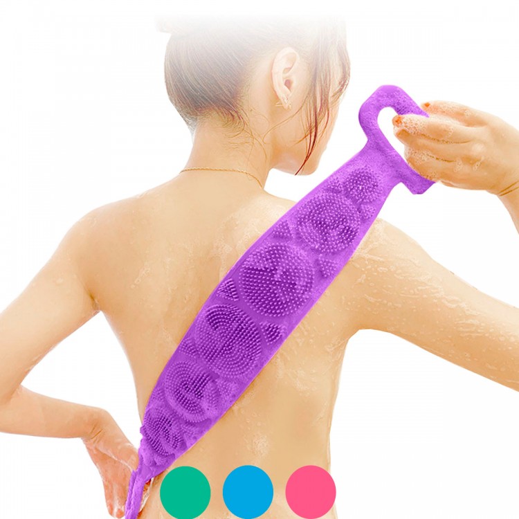 Silicone Double Sided Bath Scrub Large Size