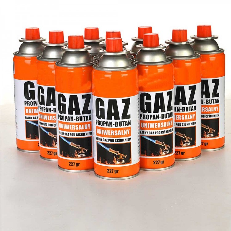 Kamp Ocak Gazı Valfli Kartuş 227GR - 28 Adet