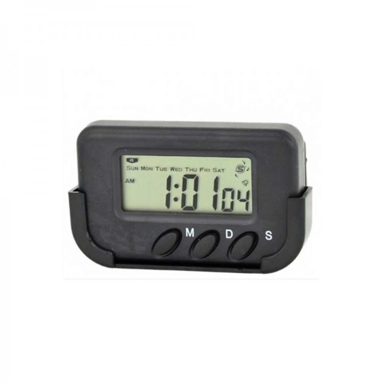Digital Mini Desk Car Clock Stopwatch