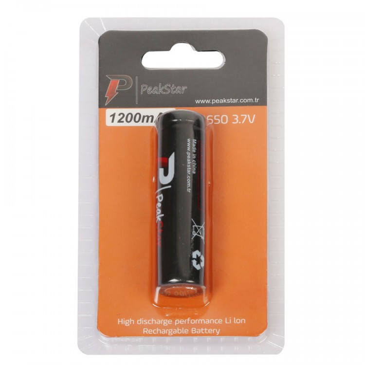Orjinal 3.7 V 1200 Mah Şarj Edilebilir 18650 Turbo Model Li-ion Şarjlı Pil