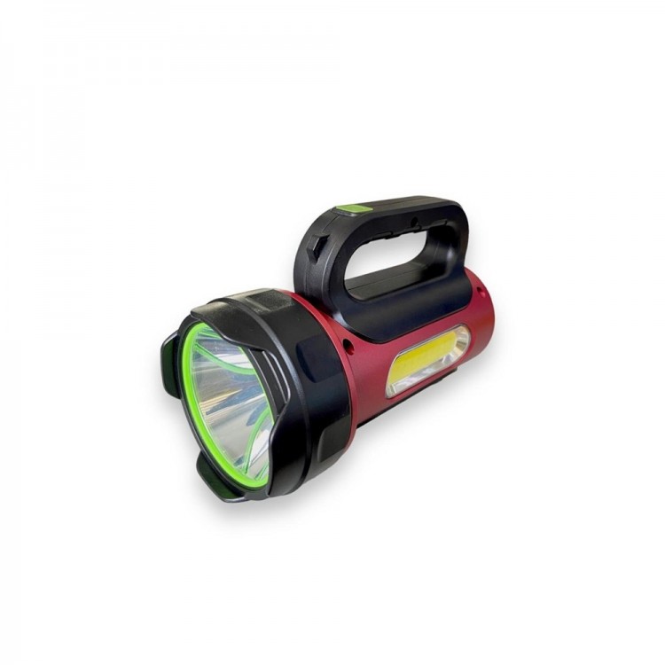 PS-T93 30w Ultra Powerful LED Rechargeable Flashlight with Long Range Solar Panel Powerbank + USB Output S.o.s
