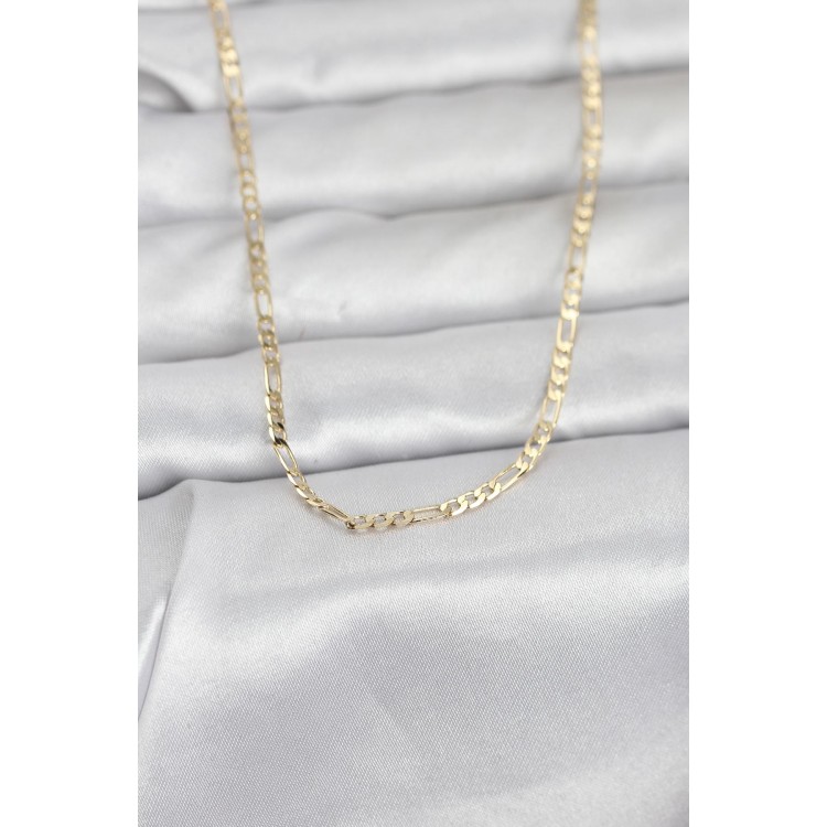 CM 14K Gold Renk İnce Kuşgözü Zincir Model 60 cm Kadın Kolye TJ-BKO10978