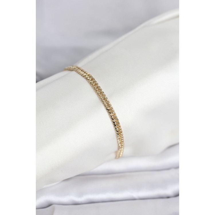 CM 14K Gold Renk Zincir Model Kadın Bileklik TJ-BB8285