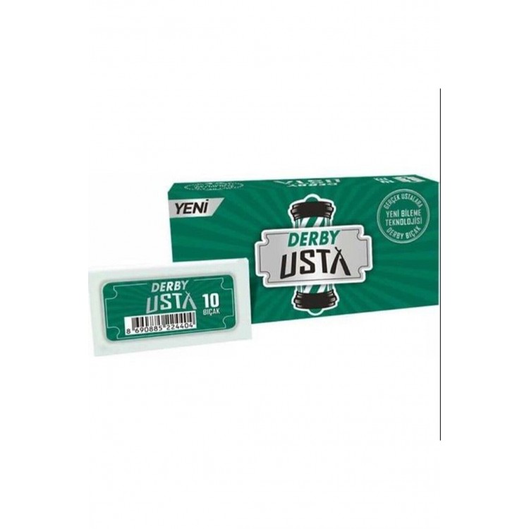 Derby Master Leaf Razor Full Blade 100 Pcs