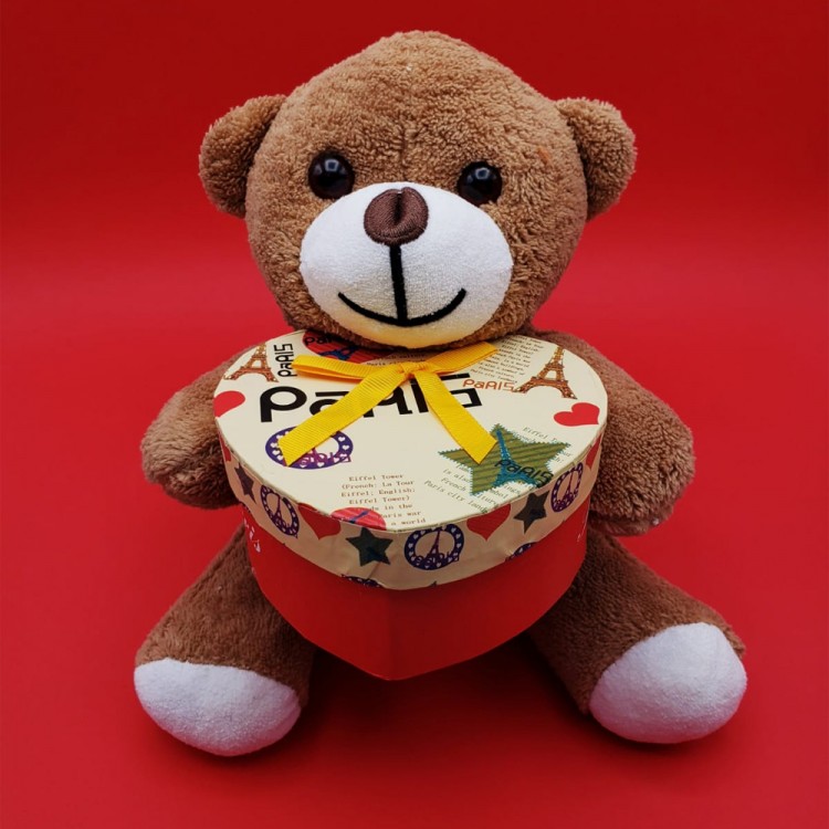 Boxed Teddy Bear