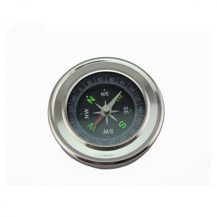 Round Metal Case Durable Compass 60Mm