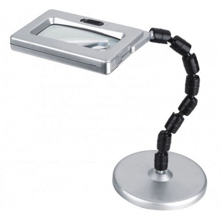 Tabletop Acrobat Illuminated Magnifier with Lens MG3B-2