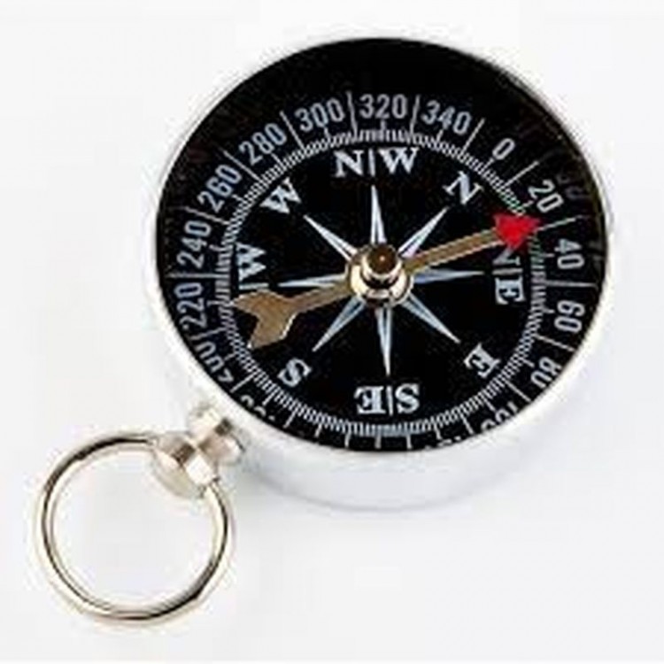Compass-Handled Metal Compass G-34