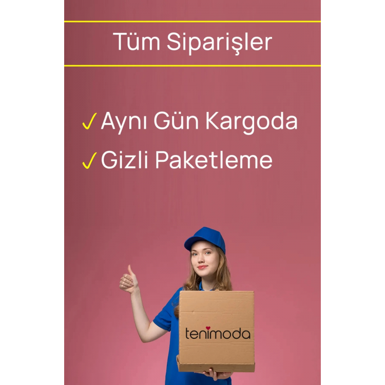 Siyah Fileli Jartiyer Çorabı TM1207