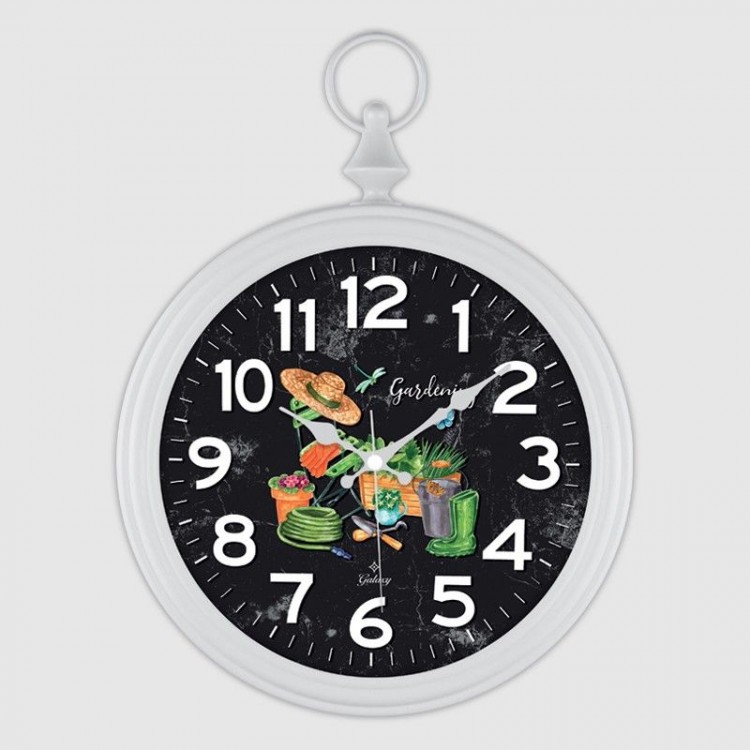 Galaxy D-217-B-6 Decorative Wall Clock with Chain