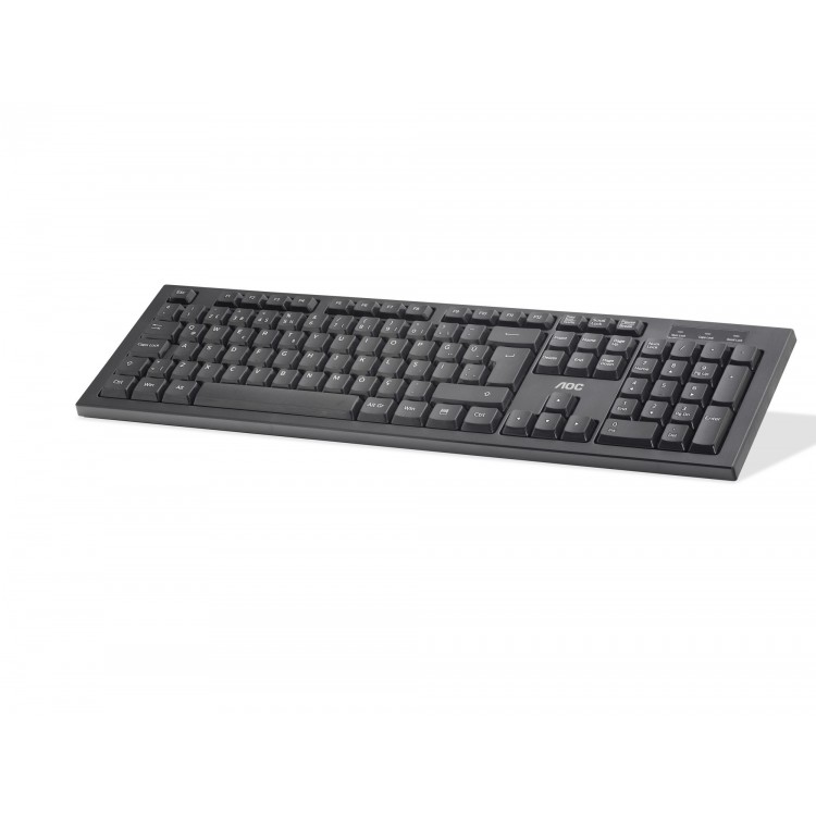 Sessiz Klavye Usb - Siyah KB130B/38