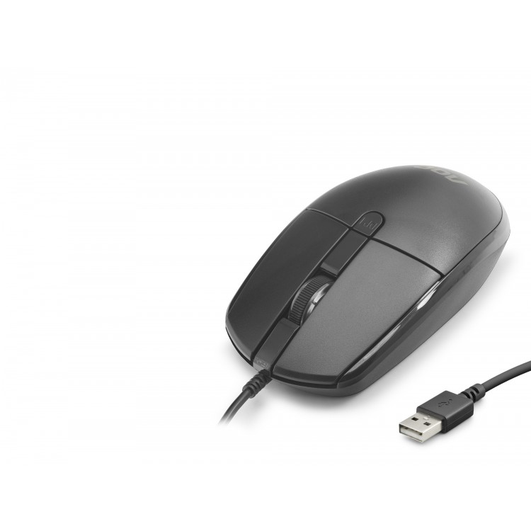 Mouse Optik 1000 Dpi Usb - Siyah MS130B/LA