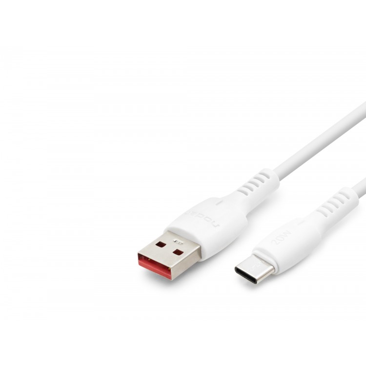Usb Type-C Şarj Ve Data Kablosu 3.4A 20W 1 M - Beyaz ND1103