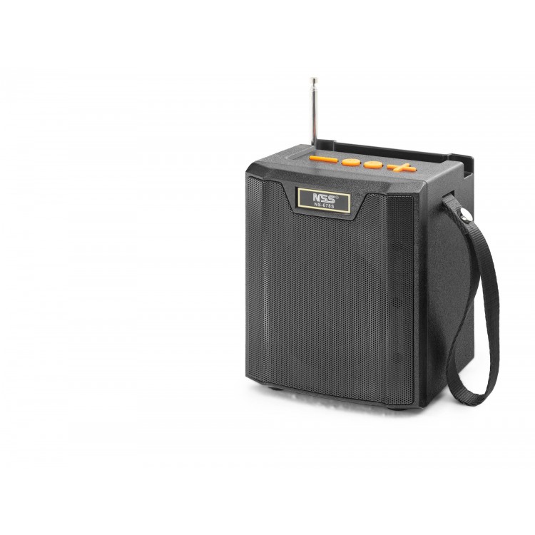 Bluetooth Fm Radyo Tws Usb Tf Aux Solar Şarjli Taşinabilir Kamp Hoparlör NS678S