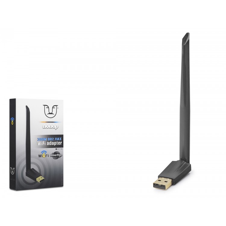 Usb Wifi Adaptör 300 Mbps Wifi 6 Dahua Dvr Uyumlu W118