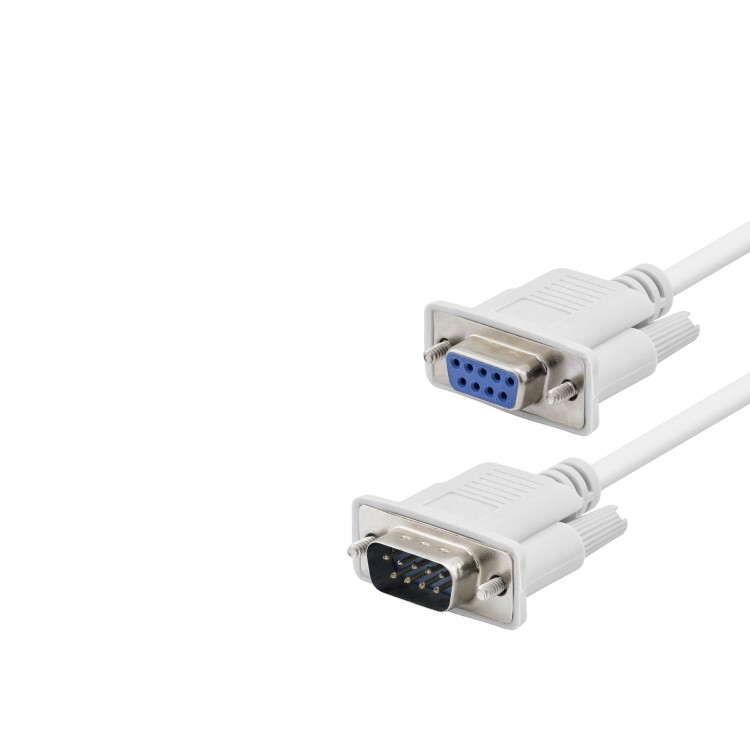 RS232 Seri Port Bağlantı Kablosu 1.5 M - Beyaz HDX7801