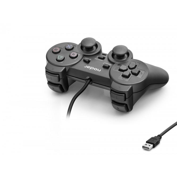 Pc Uyumlu Kablolu Usb Gamepad Oyun Kolu - Siyah ND401