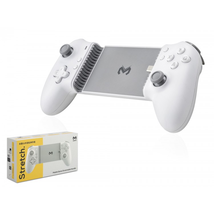S3 Stretch Mobile Game Controller with Phone HolderBeyaz