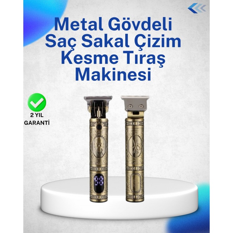 Resistant Steel Hair Beard Machine with Head and Powerful Motor