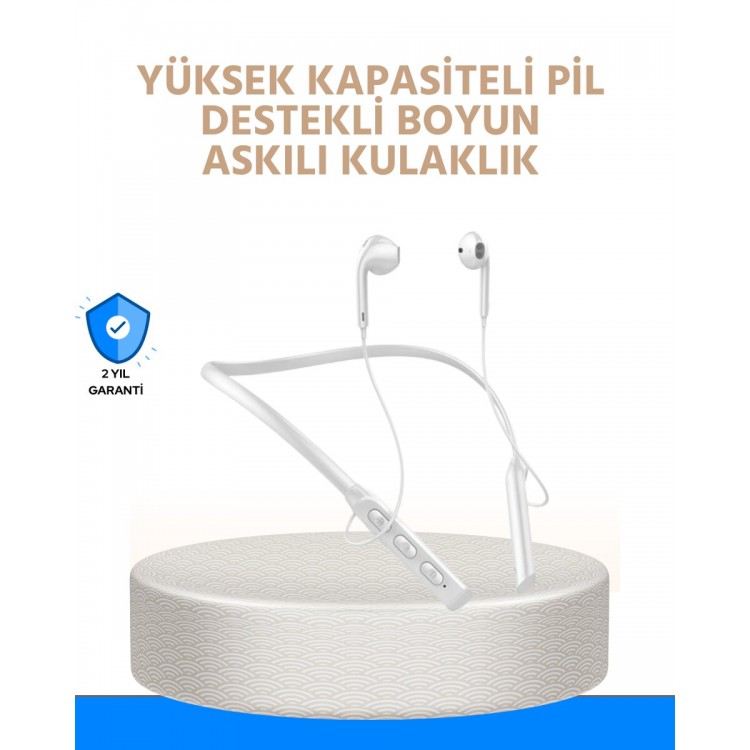 Gürültü Azaltıcı Ergonomik Boyun Askılı Kablosuz Kulaklık