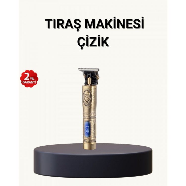 Profesyonel Kablosuz Tıraş Makinesi – 1-2 Saat Kesintisiz Kullanım
