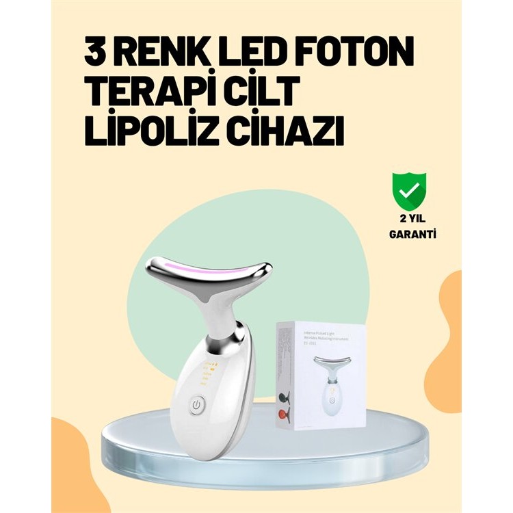 Şarjlı Akıllı Cilt Temizleme ve Nemlendirme Cihazı – 500 mAh Otomatik Kapanma ve EMS Modlu