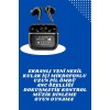 KULAKLIKDokunmatik ekranlı Bluetooth kulaklık, modern tasarımı ve üstün özellikleriyle müzik deneyiminizi en üst seviyeye taşır. Otomatik pop-up özelliği sayesinde cihazlarınıza hızlıca bağlanır ve kesintisiz kullanım sunar.Güçlü bataryası sayesinde uzun 