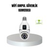 WiFi Ampul Güvenlik Kamerası 1080P Full HD Gece Görüşlü ve Hareket Algılamalı