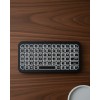 Bluetooth 5.2 Destekli Kablosuz Mini RGB Klavye Ultra İnce
