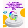 Kablosuz şarj fonksiyonu ve şık tasarımıyla öne çıkan bu LED atmosfer lambası, yaşam alanınıza hem estetik hem de işlevsellik kazandırır. 15W hızlı şarj desteği,  uyumlu telefonlarınızı kısa sürede kablosuz olarak şarj etmenize imkan tanır. Entegre 1200 m