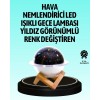 USB ile çalışan projektörlü aromaterapi nemlendirici masaüstü kullanım için uygun