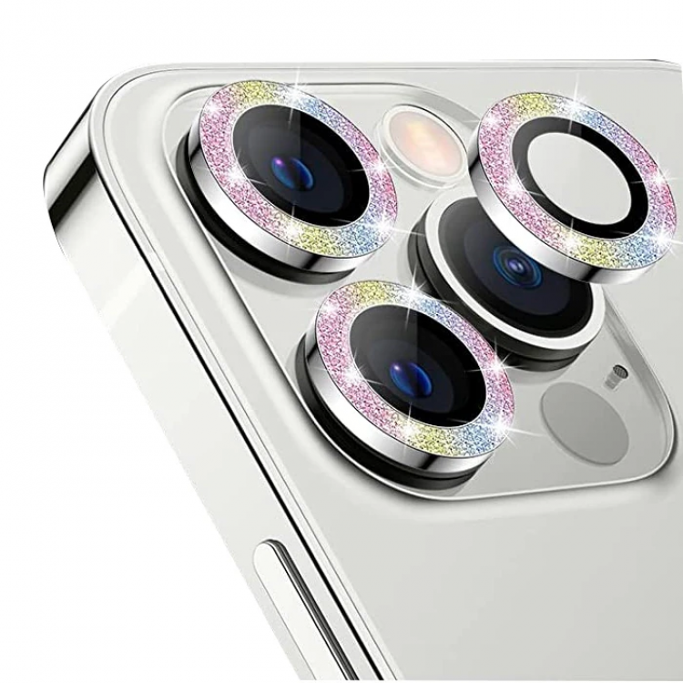 ALLY iPhone 12 Pro Max with 3D Metal FrameCamera Lens Protector-(5775)