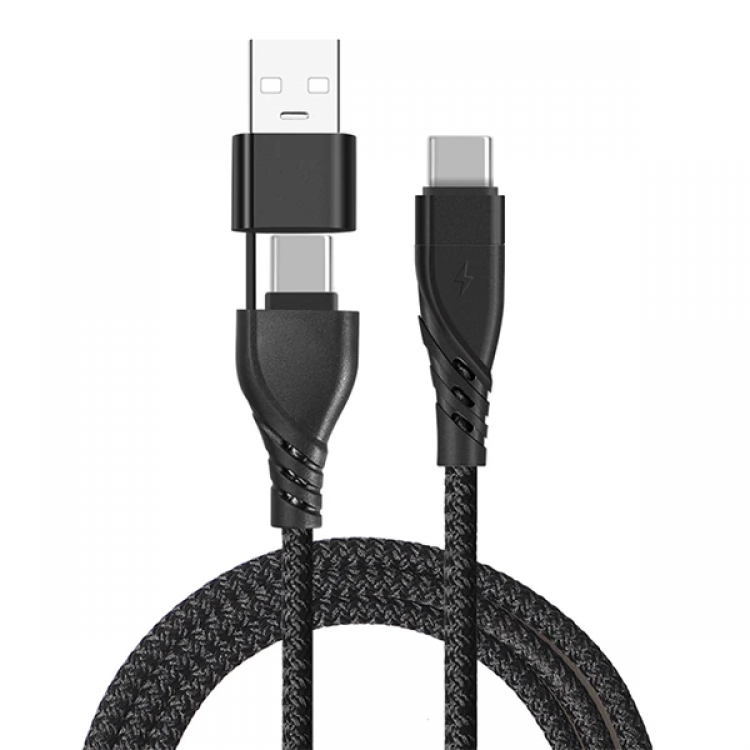 ALLY 2in1 USB Type C To PD Cable+USBCable-(5775)