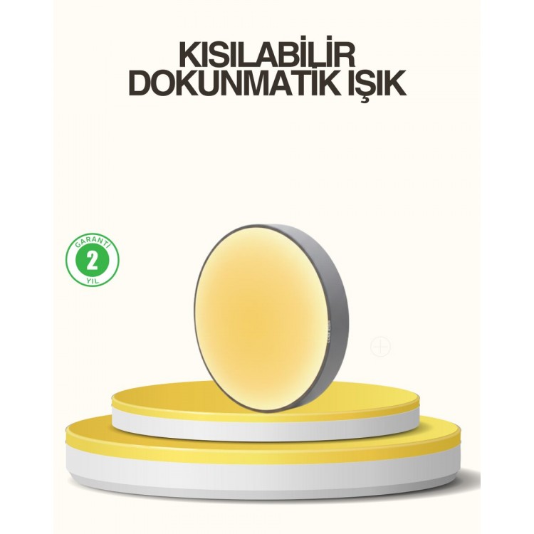 Hareket Algılayan LED Gece Lambası Mıknatıslı Duvar Montajlı