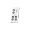 PHILIPS SPN7060WA/62 6 Soket Akım Korumalı Priz 900 Joules 2Mt Kablo 1xUsb-C 15W Şarj 4xUsb-A 20W (Beyaz)(1923)