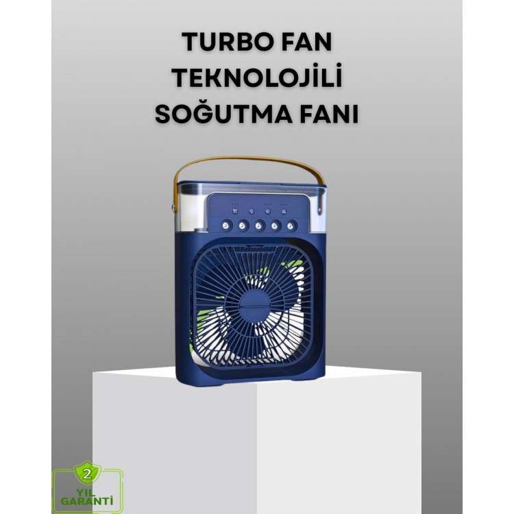 Turbo Teknolojili Ayarlanabilir Sessiz Masa ve Ofis Fanı