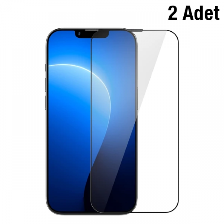 Baseus iPhone 14 Plus/13 Pro Max 6.7 0.3mm Full Protection Tempered Glass ScreenProtective 2 Piece Set-(5775)