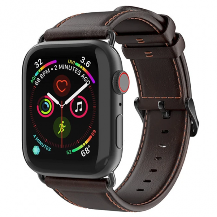 Dux Ducis for Apple Watch 38/40/41MMBusiness Leather Strap Cord-(5775)