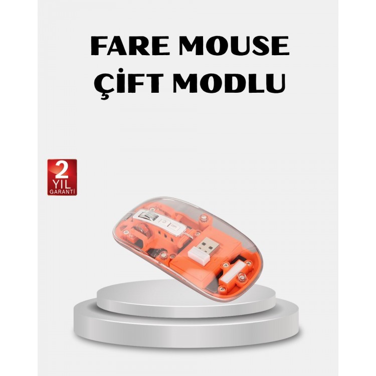 Wireless Dual Mode Mouse – Bluetooth 5.0+2.4GHz