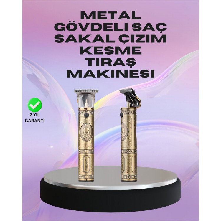 Saç ve Sakal İçin Çok Fonksiyonlu Güçlü Kesme Makinesi