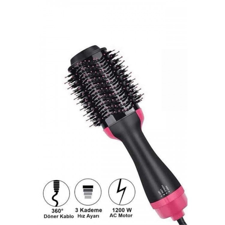 Hair Styler And Hair Straightener Blow Dryer Comb CombBrush 1200w Hair Dryer