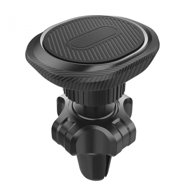 Ally ML172 Vehicle Air Conditioning Ventilation Compartment Magnetic RoundPhone Holder-(5775)