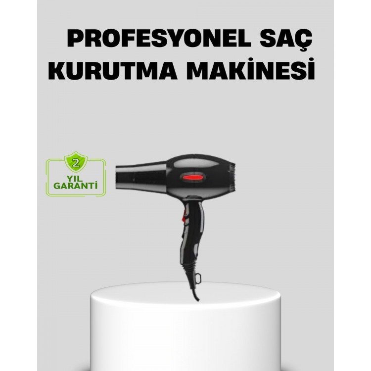 2200 Watt Profesyonel Saç Kurutma Makinesi AC Motorlu Yüksek Performanslı