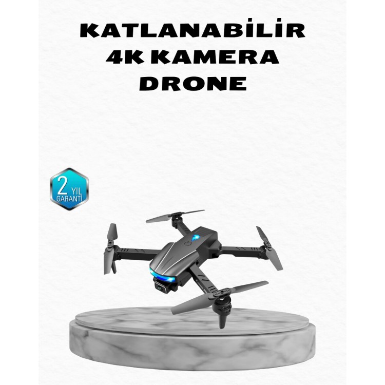 Foldable Drone with 4K Camera Wi-Fi andHeight Fixed