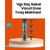 VGR V-695 Rechargeable Hair Beard Shaver2600mAh Battery and Guide Comb