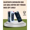 Boyutuna aldanmayın! Bu taşınabilir hoparlör, küçük yapısına rağmen çift sürücülü güçlü ses sistemine sahiptir. Düşük frekansta tok bir bass, yüksek frekansta ise net ve temiz tizlerle tam dengeli bir ses profili sunar. Film izlerken, oyun oynarken ya da 