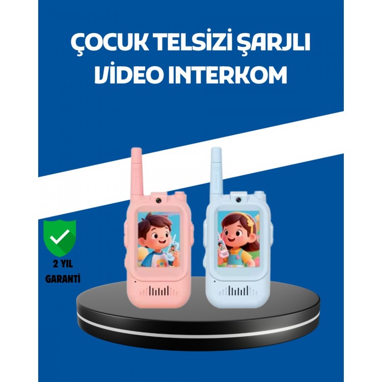 Walkie Talkie Long Distance with Video Call for KidsCommunication
