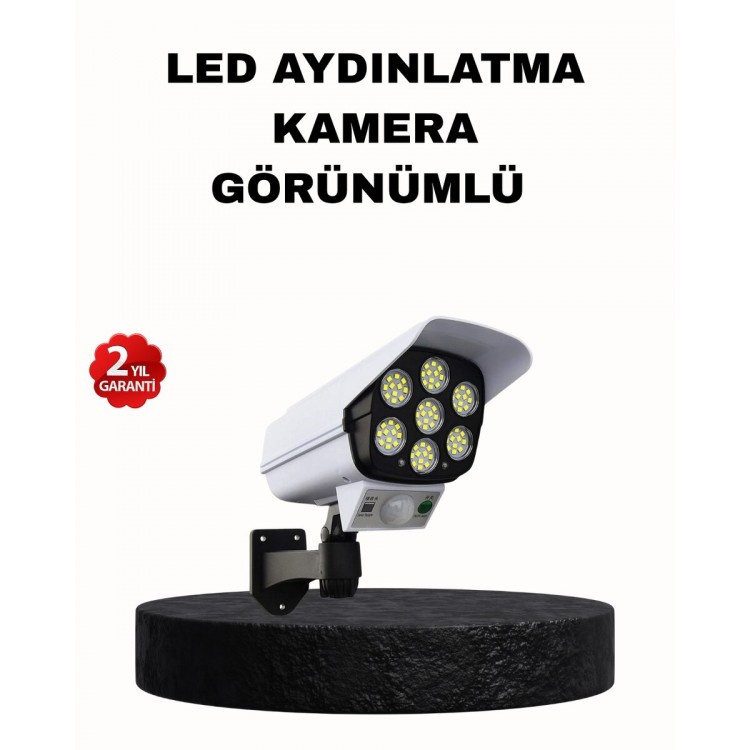 Solar Powered Security Light Outdoor 5 Axis&ndash and PIR Motion Sensor