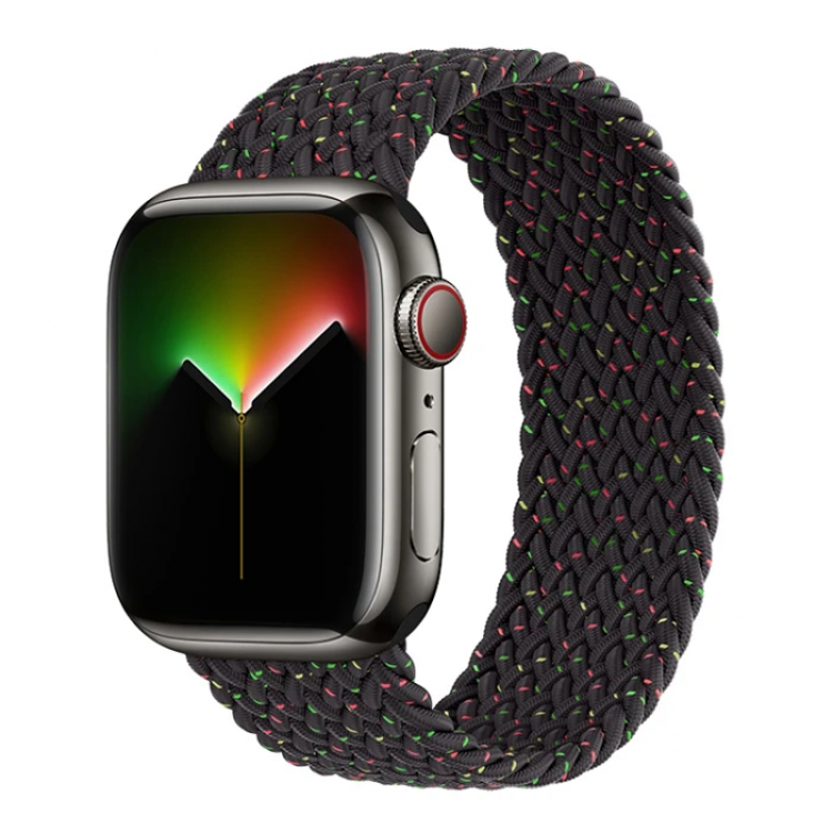 Ally Apple Watch 7-8 41mm 6-5-4 40mm Single loop Plastic Strap Cord 3-2-1 38mm-(5775)